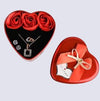 Floweraura Sparkling Love Adornments Jewelry & Artificial Flower in Heart Red Box Valentine's Gift